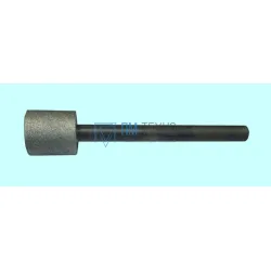 Головка алмазная цилиндрическая d10,0х 6х10х80мм АС20 125/100 2 сл. с хвостовиком 1,28карат