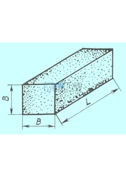 Брусок шлифовальный 20х20х150 25А 16 СМ2 (WA F90 L)