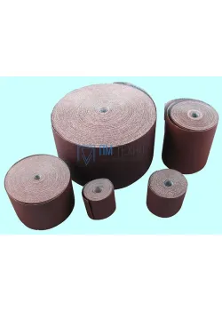 Шлифшкурка Бобина № 12Н (P100) 14А на тканевой основе, водостойкая (бобина 0,115х25метров) 