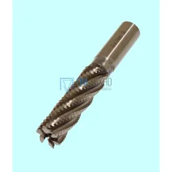 Фреза Концевая d22,0х 75х141 ц/х Р6АМ5  Z=6 обдирочная со стружколомом 