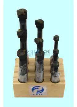 Комплект из   9шт  dхв.12мм Dрасточки10- 70мм ВК8  для глух. отв. к расточным головкам 