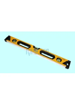 Уровень Строительный алюминиевый 1000 мм х 65 мм 3 ампулы с ручками PROFI (2003В) 