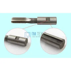 Метчик М22,0 (2,5) машинный Р6М5 Н1 с ц/х d 25мм для глух. отв. специальный (без маркировки марки стали)