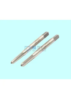 Метчик    № 4 UNC 60° Р6АМ5 дюймовый, м/р., комплект из 2-х шт. (40 ниток/дюйм) DIN351 