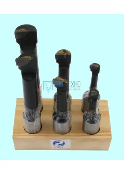 Комплект из   6шт  dхв.25мм Dрасточки15-160мм ВК8  для глух. отв. к расточным головкам 