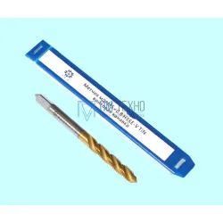 Метчик М 5,0 (0,8) м/р.HSSЕ-V (GV3) винтовая канавка, покрытие TiN ISO 529 