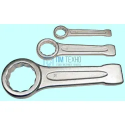 Ключ Накидной 30 односторонний ударный, цинк CrV (SR003) 