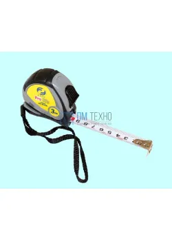 Рулетка   3 метра х 16мм с фиксатором 