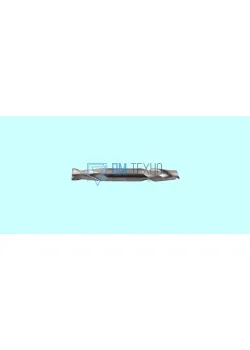 Фреза Шпоночная d 4,0х10х 60 ц/х ВК6М цельная двухсторонняя 