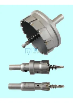 Сверло d 23х10 корончатое кольцевое Т15К6 по металлу в сборе (сверло d6мм; хв-к d10мм) 