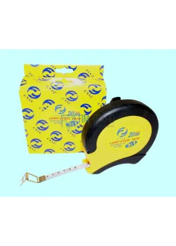 Рулетка  20 метров х 13мм обрезиненная 