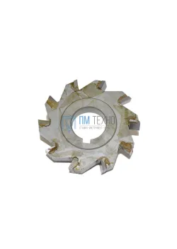 Фреза дисковая 3-х сторонняя  50х10х16, Z=12 Р18 с разнонаправленными зубьями 