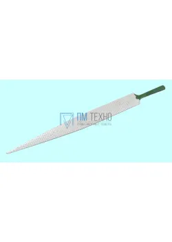 Рашпиль овальный 200мм сталь У7 остроносый 