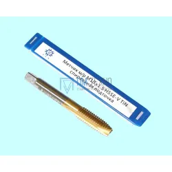 Метчик М10,0 (1,5) м/р.HSSЕ-V (GV3) спиральная подточка, покрытие TiN ISO 529 