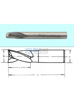 Фреза Шпоночная d14,0х24х 70 ц/х Р6АМ5 