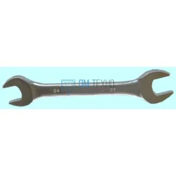 Ключ  24 х 27 хром-ванадий (сатингфиниш) # 865 