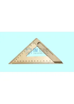 Угольник Треугольник  160 мм с широким основанием 