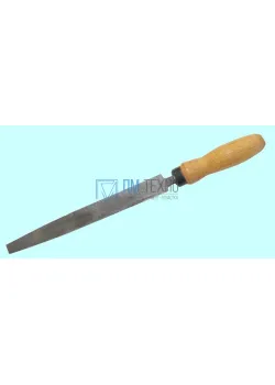 Напильник Плоский 200мм №2 сталь У13А (остроносый) ГОСТ1465-80 с дер. ручкой