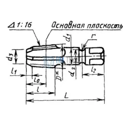 Метчик К   1/16