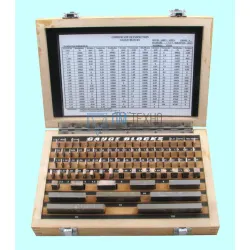 Наборы концевых мер длины № 1, кл.точн.1 (83 меры от 0,5 до 100мм) 