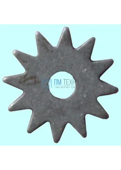 Шарошка d 50х2,0х14 (звездочка) сталь 65Г закаленная, твердость 60-65HRC, острозубая Z=18