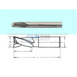 Фреза Шпоночная d18,0х19х79 ц/х Р6АМ5 DIN327 