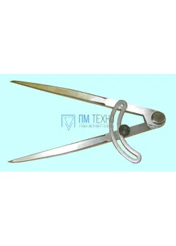 Циркуль разметочный с дугой  300мм для прямой разметки 