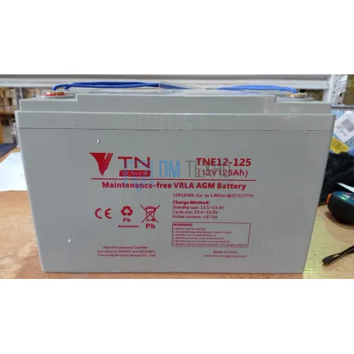 Аккумулятор для штабелёров CDD15R-E/CDD10R-E/CDD12R-E/IWS/WS/CTD/DYC 
12V/125Ah гелевый (Gel battery)