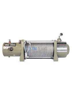 Лебедка автомобильная TOR ЛА S10000 г/п 4536 кг 28 м 12V