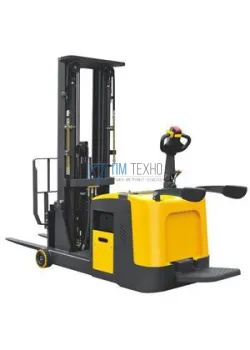 Штабелер самоходный 1,5 т 4,5 м XILIN CPD15R с раздвижными вилами и противовесом (с платформой)