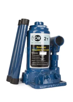 Домкрат гидравлический TOR ДГ-2 г/п 2,0 т (в 
пластиковом кейсе)