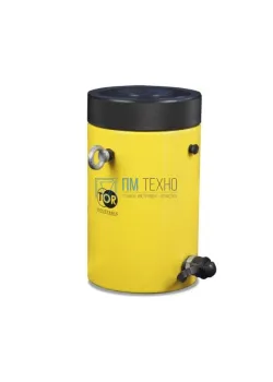 Домкрат гидравлический TOR HHYG-100150LS (ДГ100П150Г) 100 т с фиксирующей гайкой