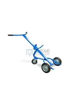 Тележка для металлических бочек TOR КБ-1 (250 пневмо+160 поворотное)