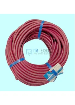 Рукав ацетиленовый 1-ый кл. d6.3мм (красный) Беларусь (40м)