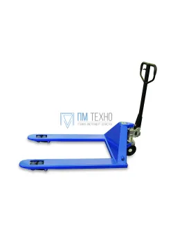 Тележка гидравлическая 2500 кг 1220х685 мм TOR RHP широковильная (полиуретановые колеса)