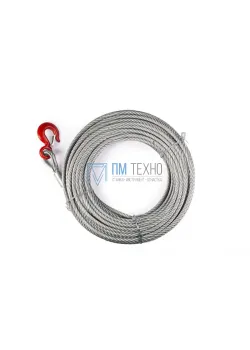 КАНАТ 20 м для лебёдки TOR МТМ 800 0,8 т (тип ZNL) d=8,3мм