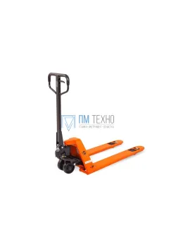 Тележка гидравлическая 1000 кг 1150 мм TOR BFL10 низкопрофильная (полиуретановые колеса)