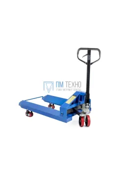 Тележка гидравлическая 2500 кг 1150х1150 мм TOR ZT для рулонов (полиуретановые колеса)