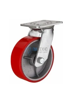 Колесо большегрузное поворотное SCp 55 125 
мм полиуретановое (N)