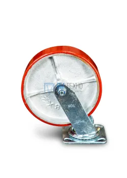 Колесо большегрузное поворотное SCp 80 200 
мм полиуретановое (N)