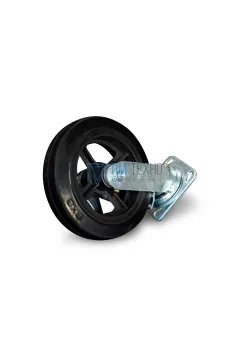 Колесо большегрузное поворотное SCdb 80 200 
мм обрезиненное с тормозом (N)
