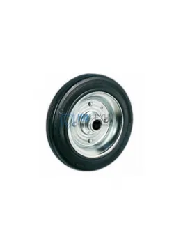 Колесо литая резина C 46 100 мм без втулки, 
чашек и болта (N)