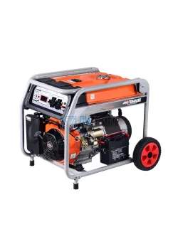 Генератор бензиновый TOR KM4800H 3,3 кВт 220В 16 л с кнопкой запуска и колесами