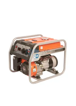 Генератор бензиновый TOR KM6500HE 5кВт 220В/380В 
с электростартером