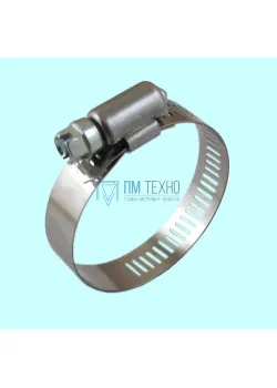 Хомут червячный CNIC     24-36/12,7мм W2 нержавеющая сталь с оцинкованным винтом SAE J1670 (05B2436)