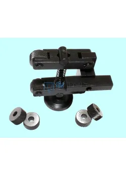 Державка суппортная 2-х роликовая 10х14х51мм регулир., для косых рифлений, с роликами d20.0х9.5х6.4мм, шаг 1 мм 