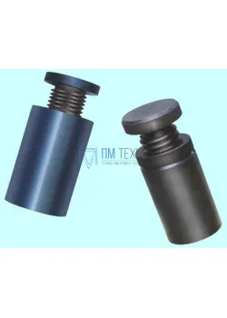 Винтовая опора под прихват немагнитная  D 34, H 40-50, винт 25х4 (YT-3601) 