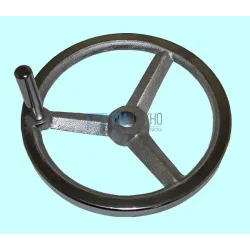 Маховик 160х16х40х5мм (DxdxHxb) с  3-мя спицами, чугун 