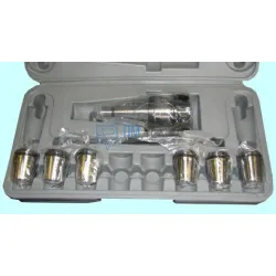 Патрон Цанговый с хвостовиком 7:24-30 ГОСТ 25827 исп.1 М12х1.75 с набором цанг ER25 из  7шт (6-16мм) 