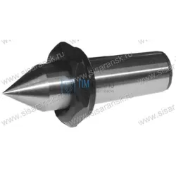 Центр Упорный КМ-3 (7032-0108) с отжимной гайкой твердосплавный ВК8 (Саранск)